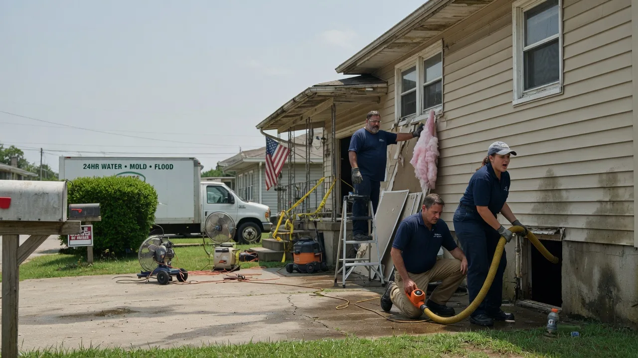 Water Damage Repair in Hickory Plains, AR near me